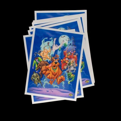 Lot # 40: Set of 10 Scooby-Doo "Strangers in the Night" Lithographs