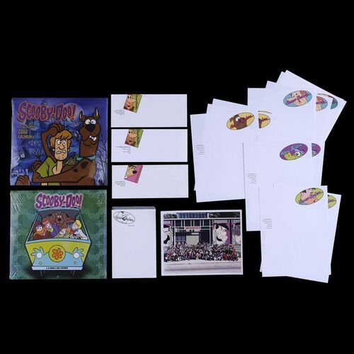Lot # 54: Hanna-Barbera Company Photo, Stationary, and Calendars