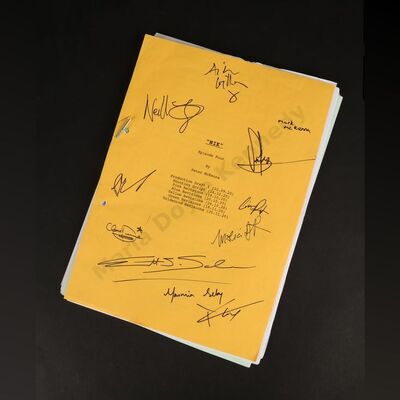Lot #4 - KIN (T.V. SERIES, 2022) - Maria Doyle Kennedy's Cast Autographed Script Episode 4