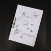 Lot #19 - RECIPES FOR LOVE AND MURDER (T.V. SERIES, 2022 -) - Maria Doyle Kennedy's Cast Autographed Script - Episode 105 'A Shoe Murder'