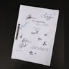 Lot #21 - RECIPES FOR LOVE AND MURDER (T.V. SERIES, 2022 -) - Maria Doyle Kennedy's Cast Autographed Script Episode 107 'Enough Sweet Potatoes'