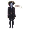 Lot #7: Nick Newman's (as played by Joshua Morrow) Captain Hook Halloween Costume with Signed Tag