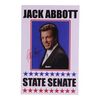 Lot #11: Jack Abbott's (as played by Peter Bergman) Signed Senate Campaign Poster