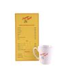Lot #19: Sharon Case-Signed Crimson Lights Menu and Mug