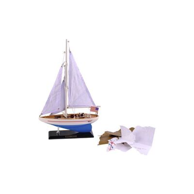 Lot #50: Victoria Newman's (as played by Amelia Heinle) Sailboat Gift and Card from Travis Crawford (as played by Michael Roark)