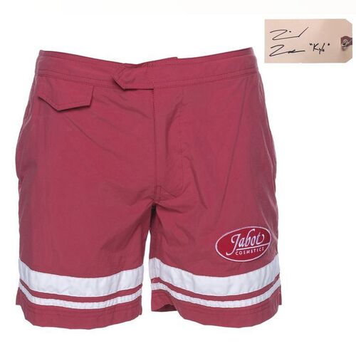 Lot #56: Kyle Abbott's (as played by Michael Mealor) Jabot Swim Trunks with Signed Tag