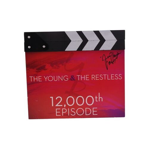 Lot #57: Jason Thompson-Signed Episode 12,000 Clapperboard