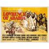 Lot # 2: LAWRENCE OF ARABIA - British Quad (30" x 40"); Post Academy Award Style; Very Fine on Linen