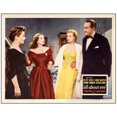 Lot # 5: ALL ABOUT EVE - Lobby Card (11" x 14"); Very Fine+