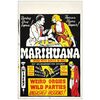 Lot # 25: MARIHUANA - One-Sheet (27" x 41"); Very Fine- on Linen