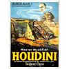 Lot # 33: HOUDINI BURIED ALIVE - Eight Sheet (106" x 81"); Very Good on Linen