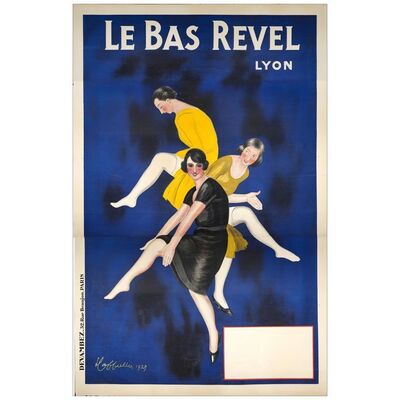 Lot # 40: LE BAS REVEL - Fashion Poster (78.5" x 127.25"); Very Fine- Rolled