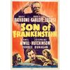 Lot # 46: SON OF FRANKENSTEIN - Midget Window Card (8" x 11.5"); Fine+