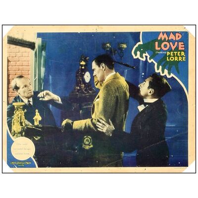 Lot # 89: MAD LOVE - Lobby Card (11" x 14"); Very Good-