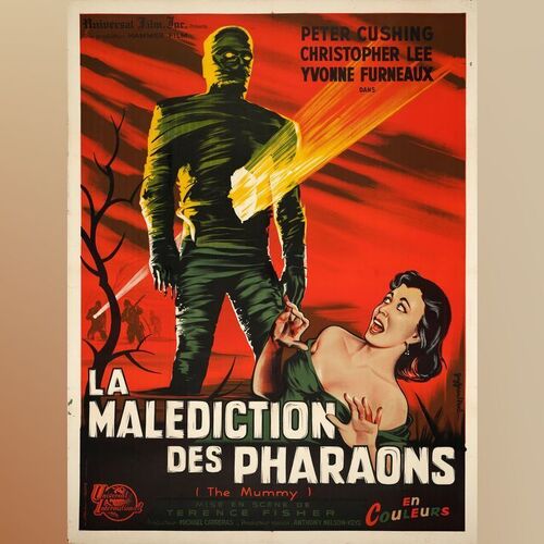 Lot # 90: THE MUMMY - French Grande (47.5 " x 63"); Very Fine+ on Linen