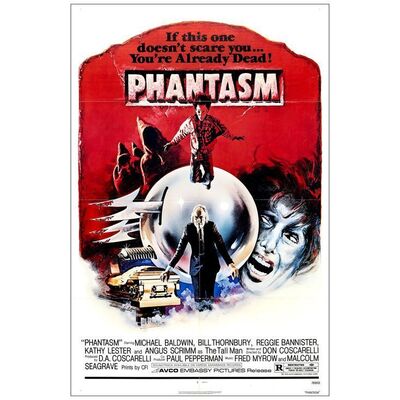 Lot # 96: PHANTASM - One-Sheet (27" x 41"); Near Mint Folded