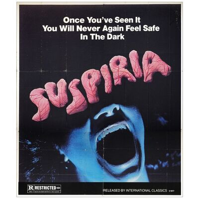 Lot # 102: SUSPIRIA - Seven Sheet (81" x 93"); Very Fine- Folded