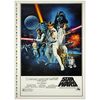 Lot # 111: STAR WARS: EPISODE IV - A NEW HOPE - One-Sheet (28.5" x 41"); Style C, Printer's Proof with Ratings Box; Very Fine+ on Linen