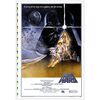 Lot # 112: STAR WARS: EPISODE IV - A NEW HOPE - One-Sheet (28.5" x 41"); Style A, Printer's Proof, First Printing; Very Fine on Linen