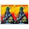 Lot # 116: STAR WARS: EPISODE IV - A NEW HOPE - Hungarian Posters (23" x 33") From the Artist's Estate; Full-Color Style, Uncut Sheet, Printer's Proof; Very Fine Rolled