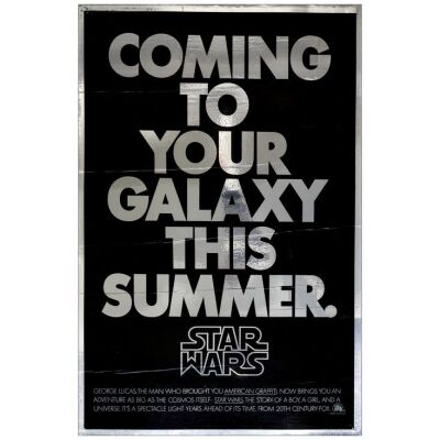 Star Wars Movie Poster 1977 1 Sheet (27x41)