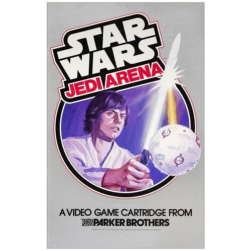 Lot # 149: STAR WARS: JEDI ARENA - Video Game Poster (23" x 36"); Very Fine- Rolled