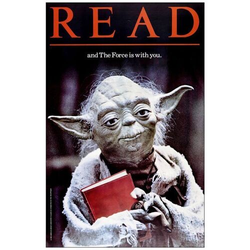 Lot # 152: STAR WARS: THE COMPLETE SAGA - Library Poster (22" x 34"); Howard Kazanjian Collection; Mint Rolled