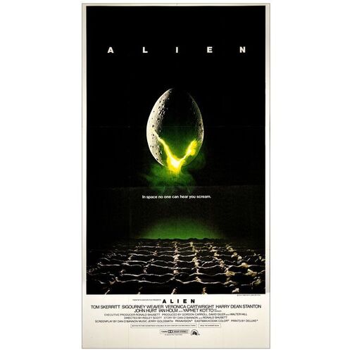 Lot # 165: ALIEN - International Three Sheet (41" x 76"); Very Fine+ Folded