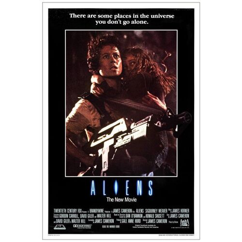 Lot # 166: ALIENS - One-Sheet (27" x 41"); Very Fine on Linen