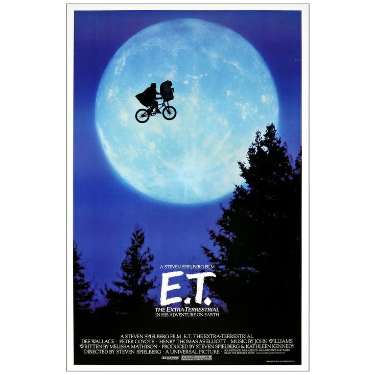 Lot # 183: E.T. THE EXTRA-TERRESTRIAL - One-Sheet (26.75 X 40.5 ...