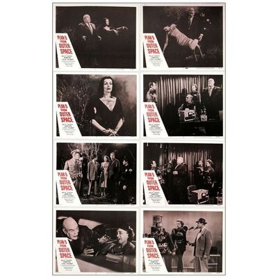 Lot # 202: PLAN 9 FROM OUTER SPACE - Lobby Card Set (8) (11" x 14"); Near Mint