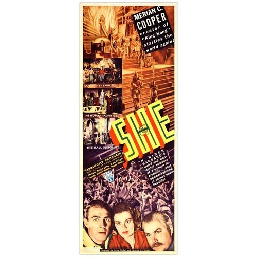 Lot # 206: SHE - Insert (14" x 36"); Fine+ Folded