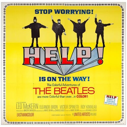 Lot # 231: HELP! - Six Sheet (80" x 80"); Very Fine- Folded