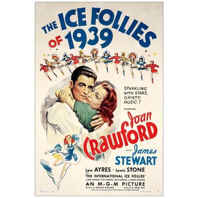Lot # 244: THE ICE FOLLIES OF 1939 - One-Sheet (27" x 41"); Fine+ on Linen
