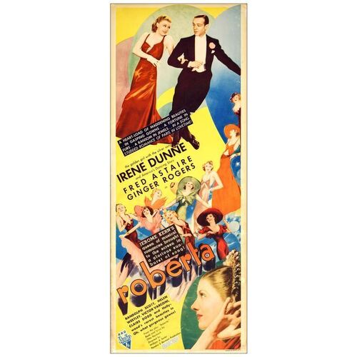Lot # 247: ROBERTA - Insert (14" x 36"); Very Fine- Rolled