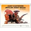 Lot # 265: THE OUTLAW JOSEY WALES - Half Sheet (22" x 28"); Very Fine- Rolled