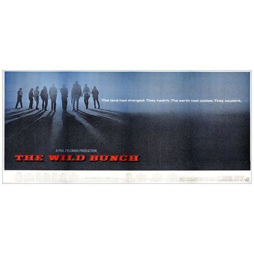 Lot # 272: THE WILD BUNCH - 24 Sheet (Billboard) (246" x 108"); Very Fine- Folded