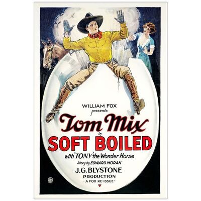 Lot # 298: SOFT BOILED - One-Sheet (28" x 40"); Very Fine- on Linen