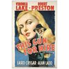 Lot # 332: THIS GUN FOR HIRE - One-Sheet (27" x 41"); Very Fine- on Linen