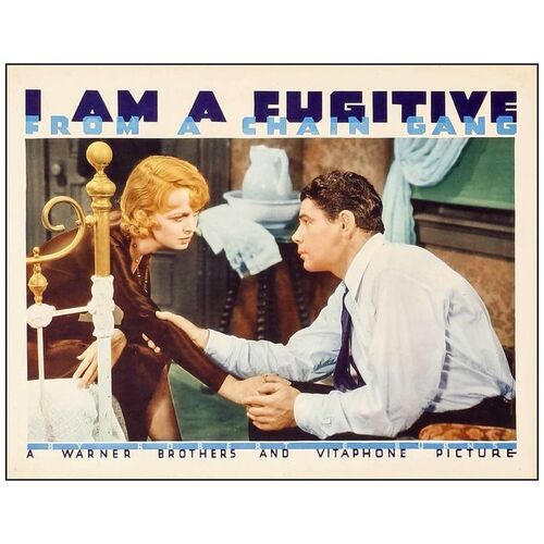 Lot # 381: I AM A FUGITIVE FROM A CHAIN GANG - Lobby Card (11" x 14"); Very Fine+