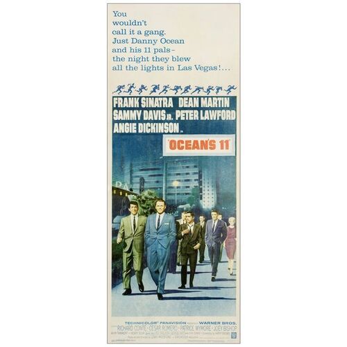 Lot # 386: OCEAN'S ELEVEN - Insert (14" x 36"); Very Fine on Paper
