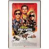 Lot # 389: ONCE UPON A TIME IN HOLLYWOOD - One-Sheet (27" x 40") Autographed by Quentin Tarantino, Brad Pitt, Leonardo DiCaprio, and Margot Robbie. Framed.; Advance; Mint Rolled