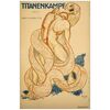 Lot # 393: TITANENKAMPF - German (37.5" x 56"); Very Fine- on Linen