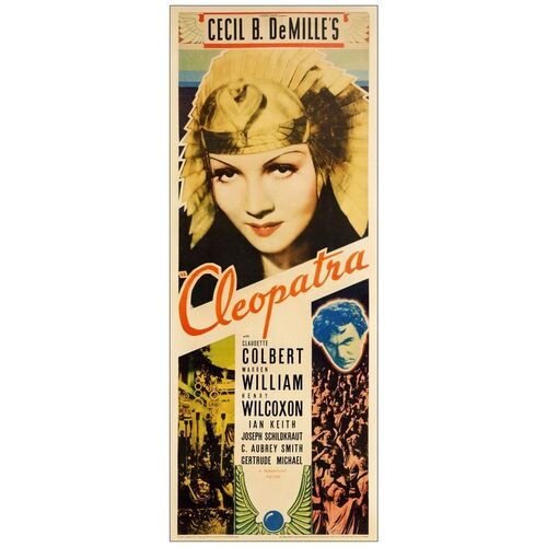 Lot # 414: CLEOPATRA - Insert (14" x 36"); Very Fine- on Paper