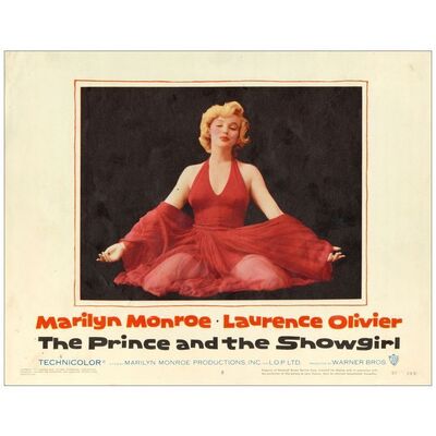 Lot # 440: THE PRINCE AND THE SHOWGIRL - Lobby Card (11" x 14"); Near Mint