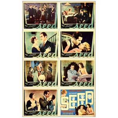 Lot # 446: SEED - Lobby Card Set (8) (11" x 14"); Fine-