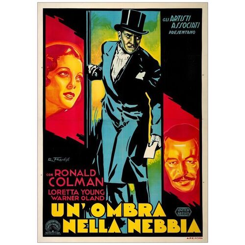 Lot # 452: BULLDOG DRUMMOND STRIKES BACK - Italian 4-Fogli (55" x 77"); Very Fine- on Linen