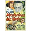 Lot # 455: MYSTERIOUS MR. MOTO - One-Sheet (27" x 41"); Stone Litho; Very Fine- on Linen