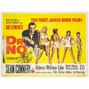 Lot # 467: JAMES BOND: DR. NO - British Quad (30" x 40"); Very Fine- on Linen