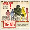 Lot # 475: JAMES BOND: DR. NO - Six Sheet (79" x 81"); Good Folded